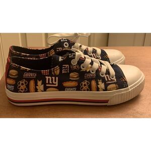 NY Giants Foco Youth‎ 5-6 Tennis Shoes/ Sneakers